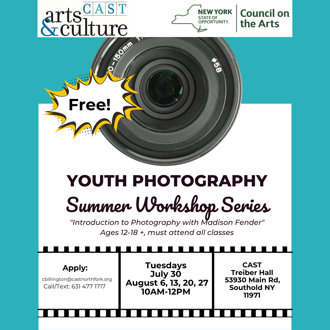 Youth Photogrpahy Summer Workshop Series